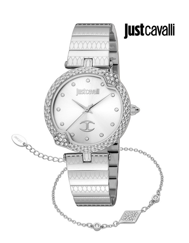 JUST CAVALLI Ladies Watch with Bracelet